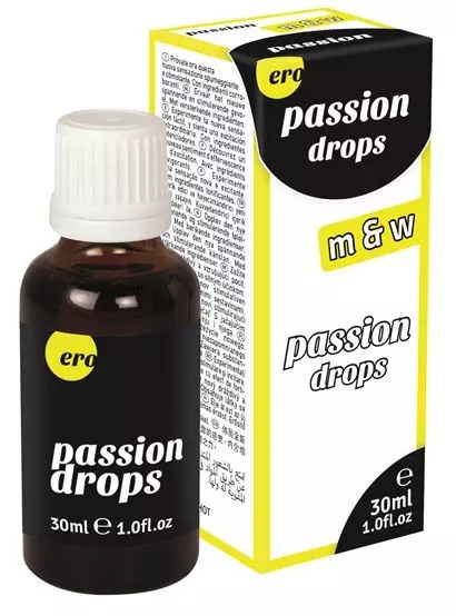 Возбуждающие капли для пар Passion drops M&W - 30 мл.